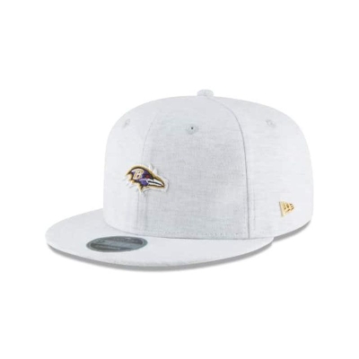 Sapca New Era Baltimore Ravens NFL Micro Stitch 9FIFTY Snapback - Gri